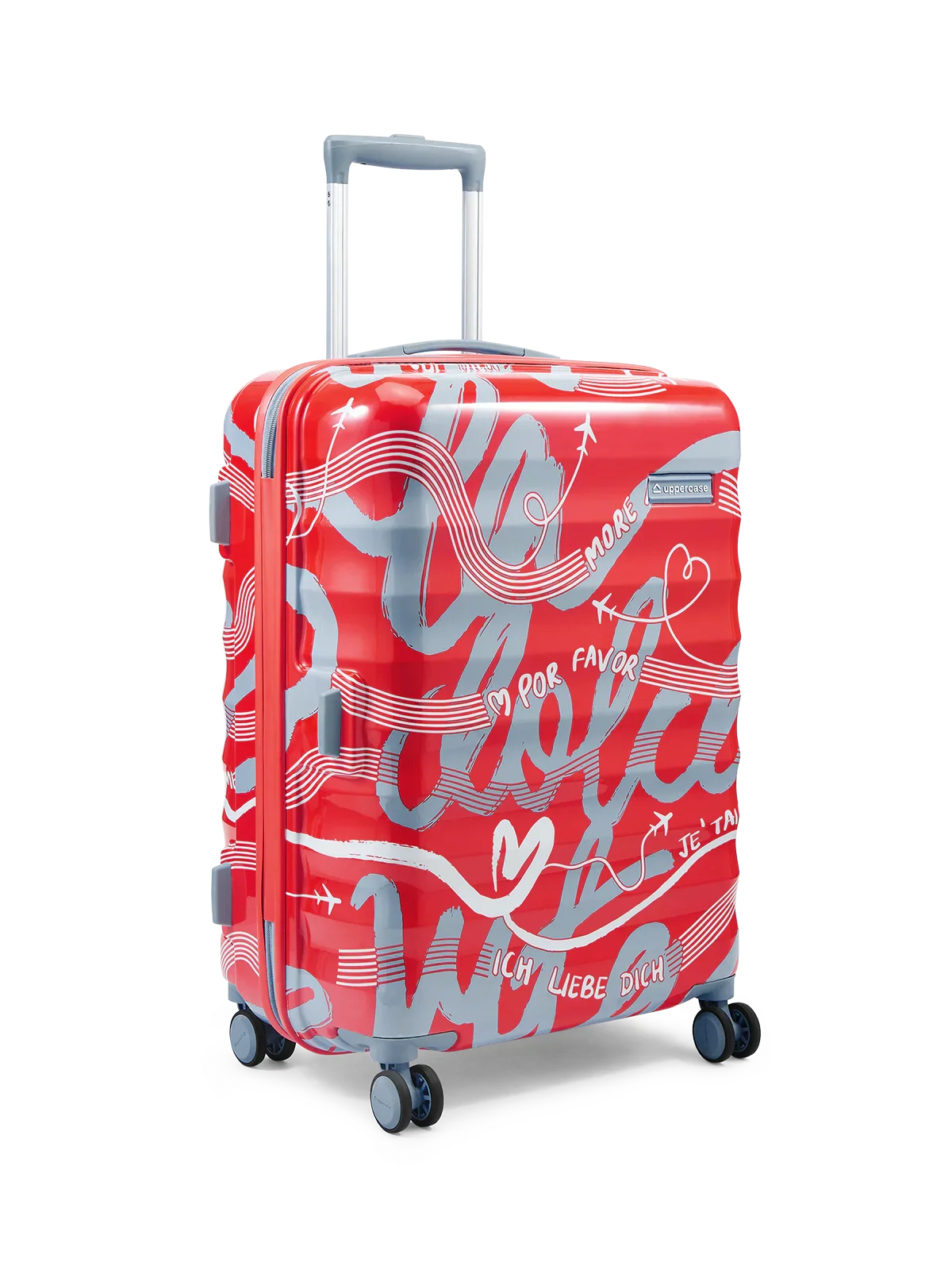Serendipity Coral & Aqua Set of 2 Large Trolley