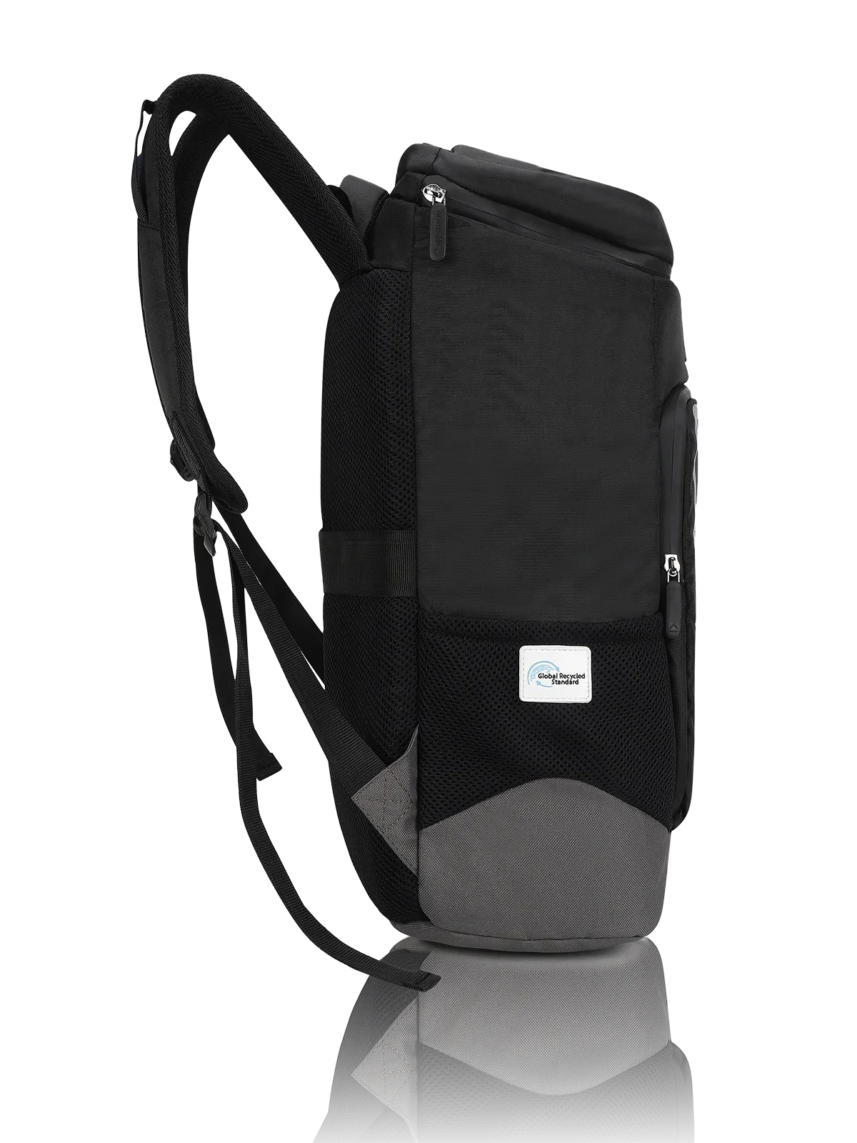 Tall Boy Black Backpack