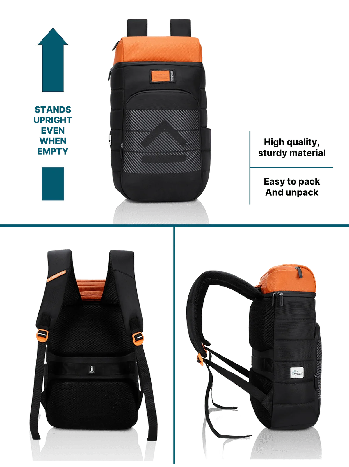 Ryder Black Backpack