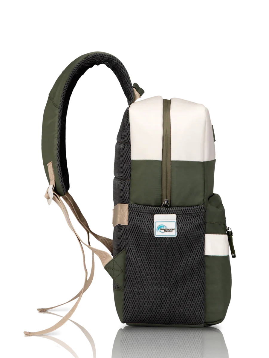 Vegan Green Backpack